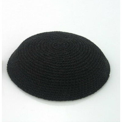 Kippa crochetée Noire (Petite Taille)