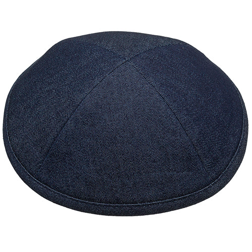 Kippa en jean Bleu foncé