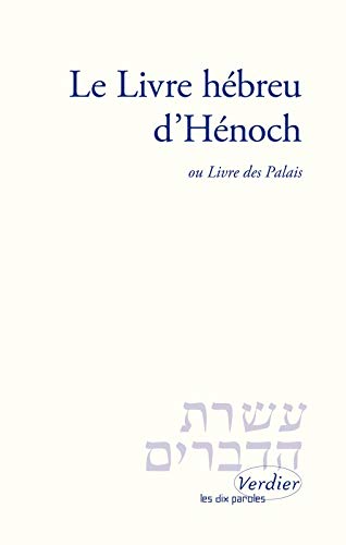 Le Livre hébreu d'Henoch ou Livre des Palais