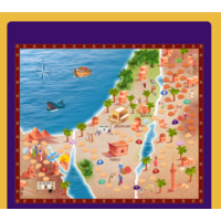 Jeu de plateau Les trésors du temple, à partir de 8 ans