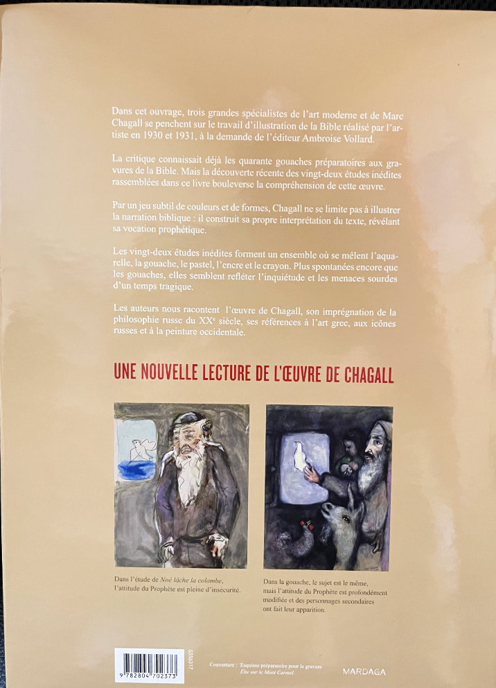 CHAGALL, Voyage dans la bible