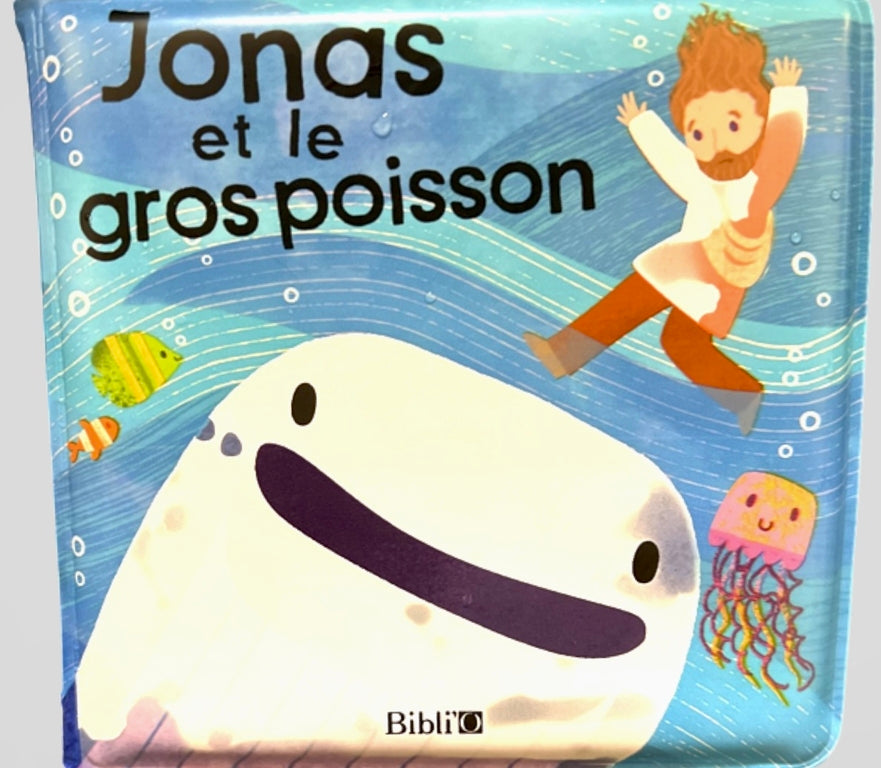 Livre en PVC Jonas et le gros poisson