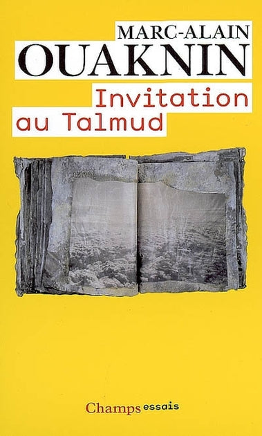 Invitation au Talmud de M.A. Ouaknin