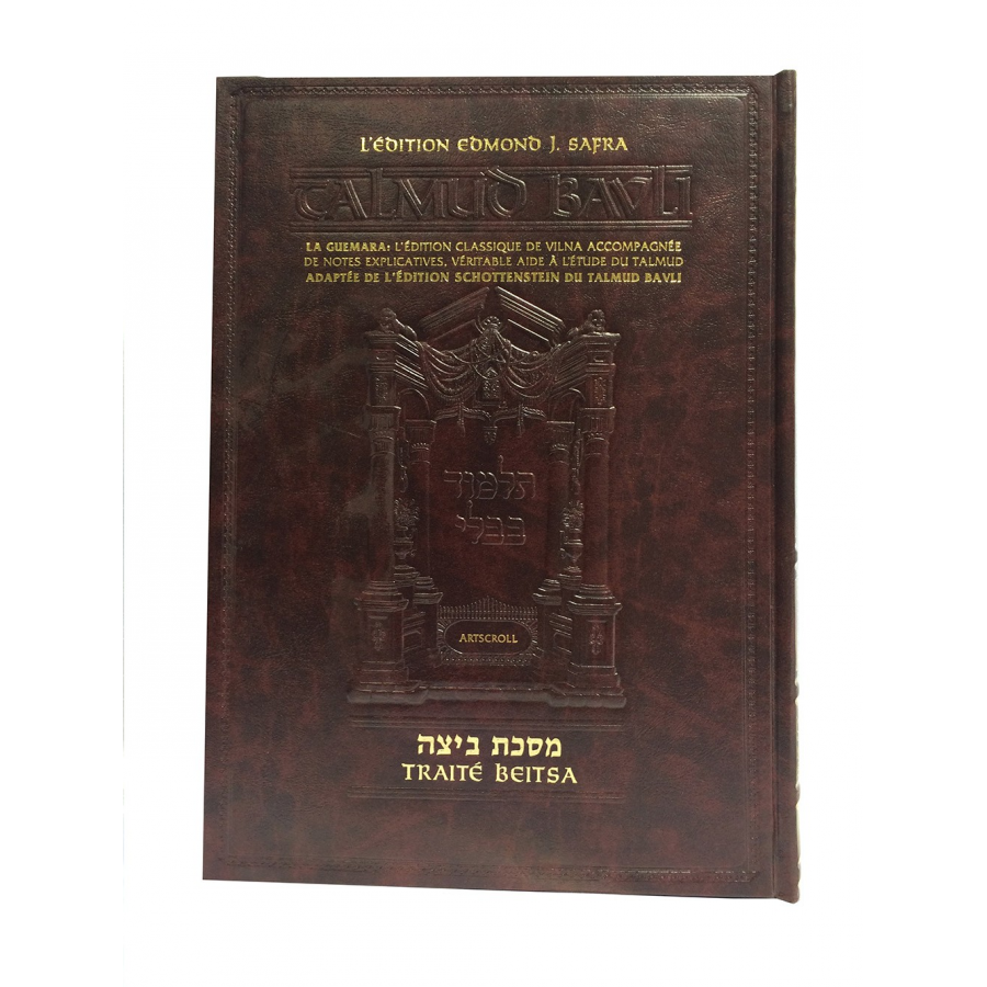 Le Talmud bilingue Artscroll Traité Betsa complet
