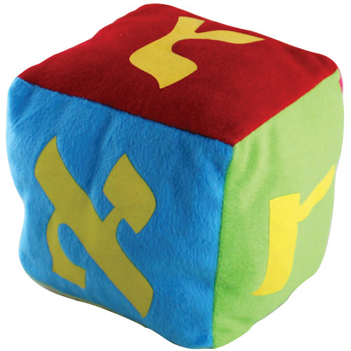 CUBE EN MOUSSE avec lettres hebreu