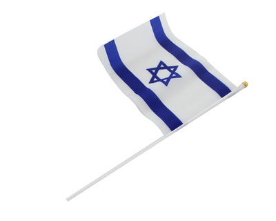 Lot de 5 petits drapeaux Israël