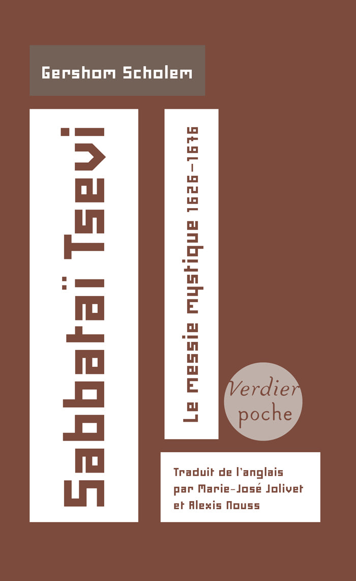 Sabbataï Tsevi - Gerschom Scholem