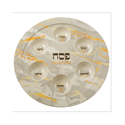 Plateau de seder en mélaminé