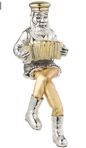 Figurine accordéoniste 25cm