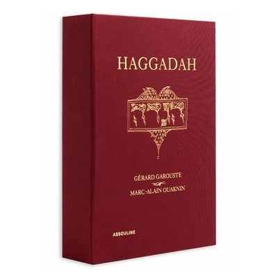 Hagada de luxe illustrée par Gérard Garouste - en ANGLAIS