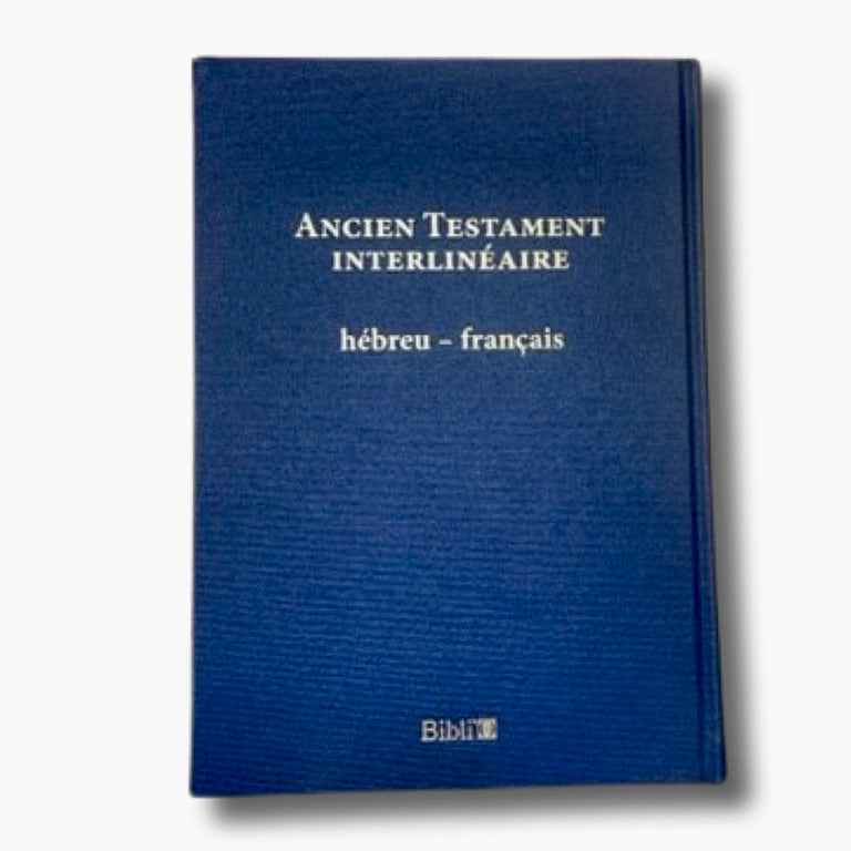 Bible hébreu-Français traduite mot à mot - Exceptionnelle !
