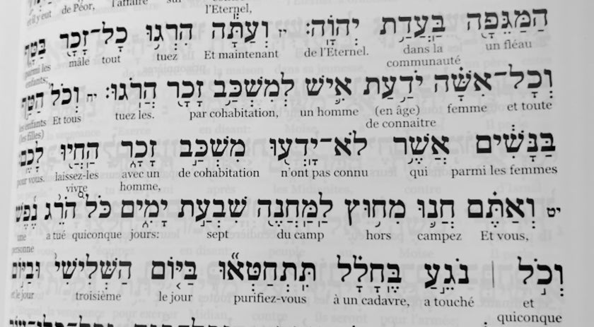 Pentateuque de Jerusalem traduit mot à mot - les 5 livres de la Torah