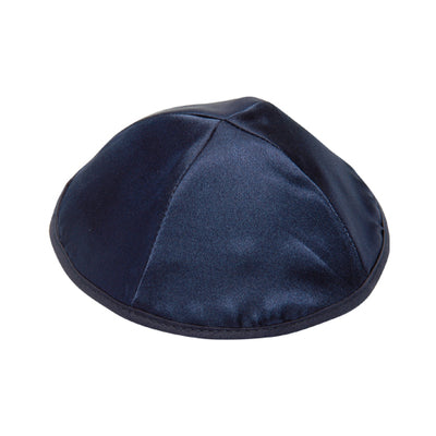 Lot de 50 kippot en satin (noires, blanches ou bleues nuit)