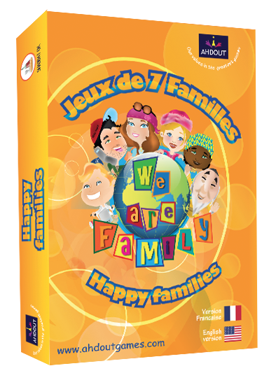 JEU DE 7 FAMILLES HAPPY FAMILIES