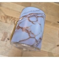 Kéli en PVC décor marbré 13 cm